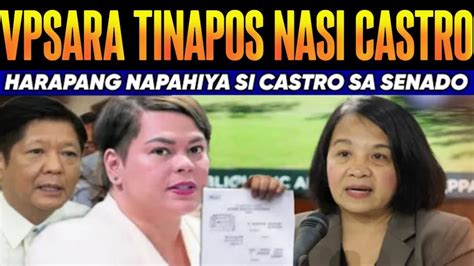 France Castro Di Nakaligtas Sa Pasabog Ni Vpsara Harapang Sinampal Ng