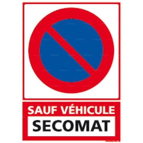 Panneau Stationnement Interdit Sauf V Hicule Plaque Immatriculation