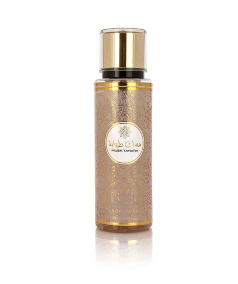 Brume Corporelle MUSK TAHARA 250ml Body Mist Pour Le Corps Ayat