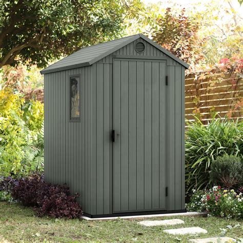 6ft Keter Garden Sheds Keter Garden Sheds Plastic Apex Pent