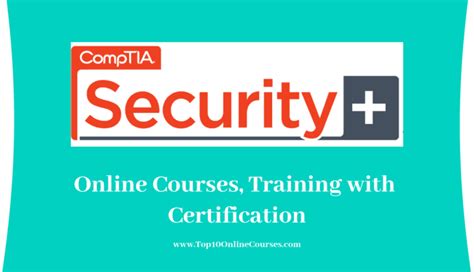 Los Mejores Cursos En L Nea De Certificaci N Comptia Security En