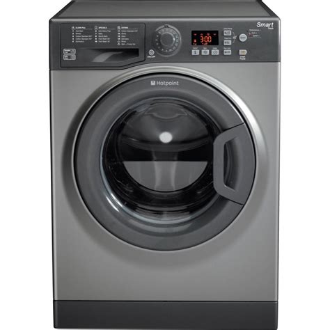 Hotpoint Smart Graphite 8kg 1400 Spin Washing Machine Wmfug842g