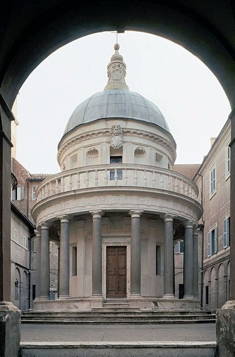 Donato Bramante Tempietto Di San Pietro In Montorio A Roma