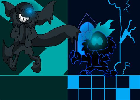 Pixilart DT Nightmare Sans Vs IC Nightmare Sans By TheKingOfMemes