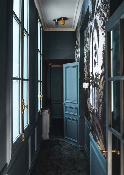 APPARTEMENT RUE Victor Hugo PARIS 16è Dorothée Delaye Dark blue