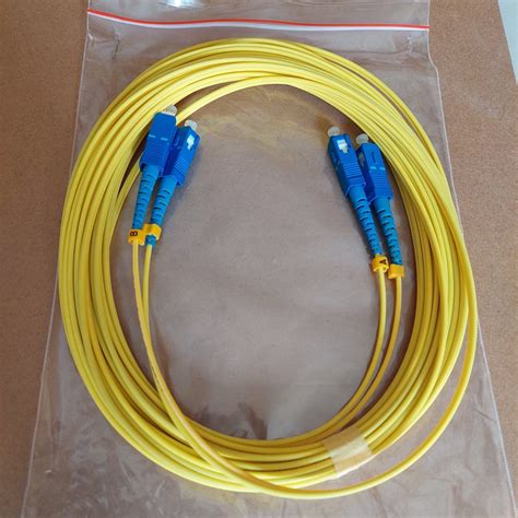 Jual Kabel Patchord Patchcord SC UPC 10 Meter 2mm DupLex Pabrikan