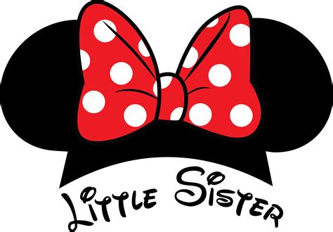 Little Sister Mickey Face Svg Disney Brother Svg Mickey Bi Inspire Uplift