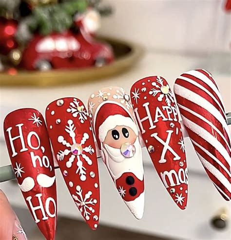Pin By Kylie On Nails Xmas Nails Holiday Nails Christmas Nail Designs