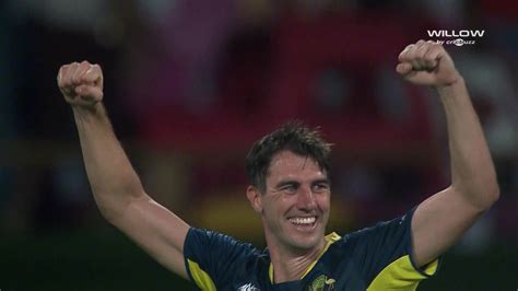 Pat Cummins Picked Up A Hat Trick Against Afghanistan Afg Vs Aus