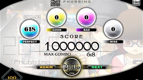 Cytus Chapter T 2015 Phubbing Hard Million Master TP 100 YouTube