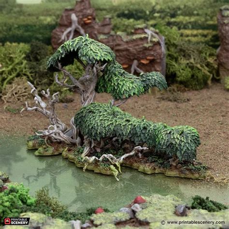 Miniature Swamp Scatter 15mm 28mm 32mm For Dnd Terrain Lily Pads Lotu