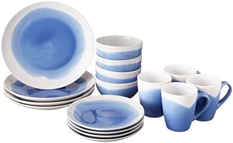 Amazon American Atelier Round Dinnerware Sets White Kitchen