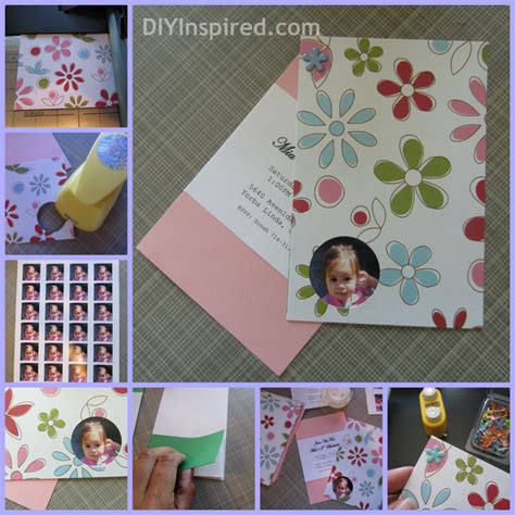 DIY Birthday Invitations - DIY Inspired