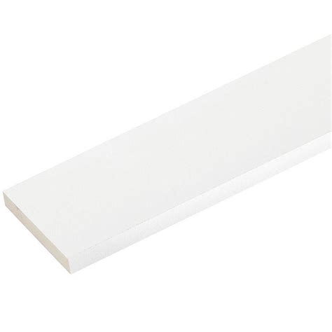 Veranda 3 4 In X 7 1 4 In X 8 Ft White PVC Trim 3 Pack 827000005