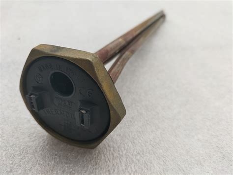 Медный тэн для чугунной батареи 1200 Вт, Италия Thermowatt резьба 1 1/4 ...