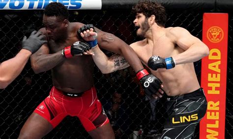 Philipe Lins atropela Ovince Saint Preux e conquista segunda vitória