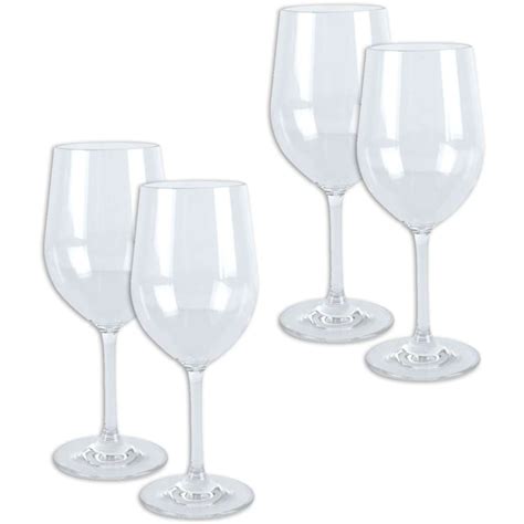 Wildtrak Tritan Plastic Wine Glass 355ml 4pc Woolworths