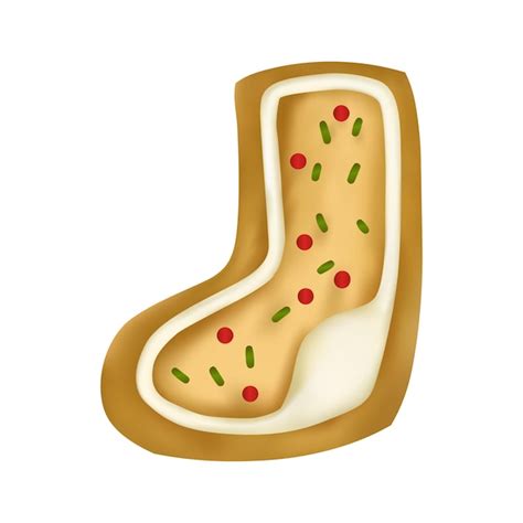 Meias De Biscoito De Natal 3d Vector Biscoito De Gengibre Biscoitos De