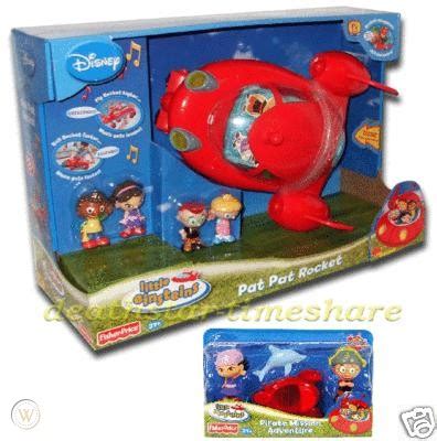 Disney Little Einsteins PAT PAT ROCKET with 4 Figures | #73517559