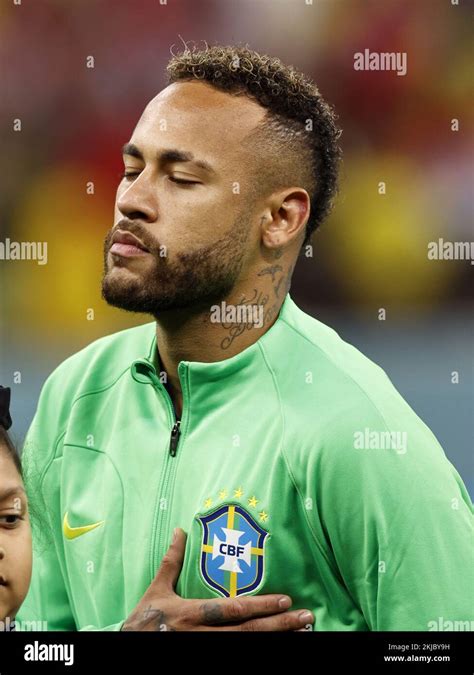 Lusail City Neymar Of Brazil During The Fifa World Cup Qatar 2022