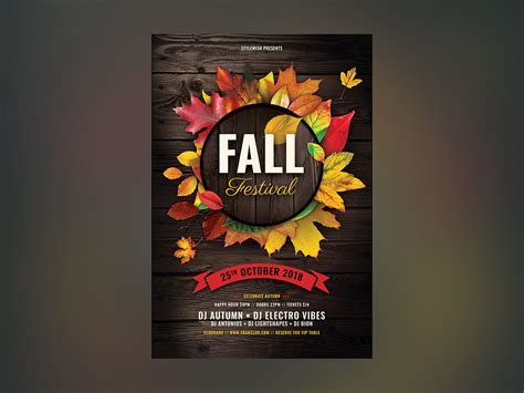 Fall Festival Flyer on Behance