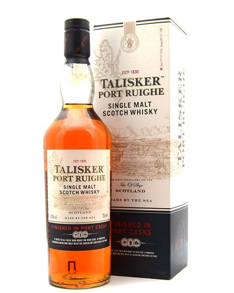 K B Talisker Port Ruighe Single Malt Whisky Fri Fragt