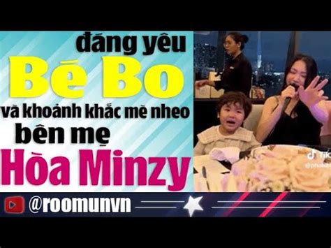 Khoảnh khắc siêu hài của Hoà Minzy và bé Bo Mẹ say sưa hát con mè