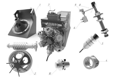 Animation Video Of The Mechatronic Module Of The Machine Tool Assembly