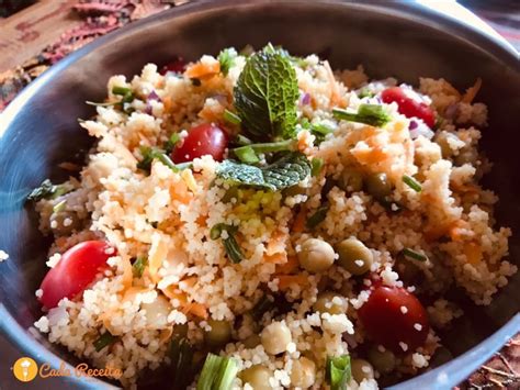 Salada De Cuscuz Marroquino Cada Receita