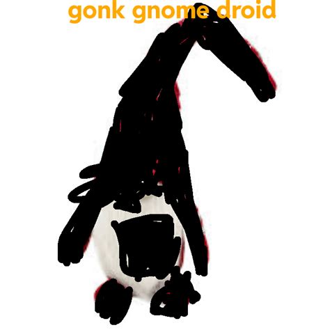 Gonk Gnome Droid Rgonk