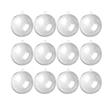 100mm Clear Acrylic Fillable Ornaments Acrylic Fillable Ornaments