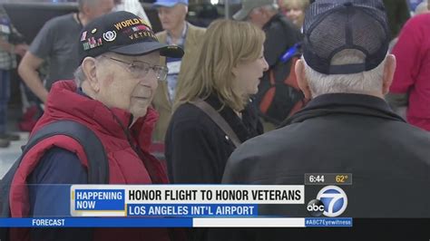 Honor Flight Honors Veterans With All Expenses Paid Trip To Washington