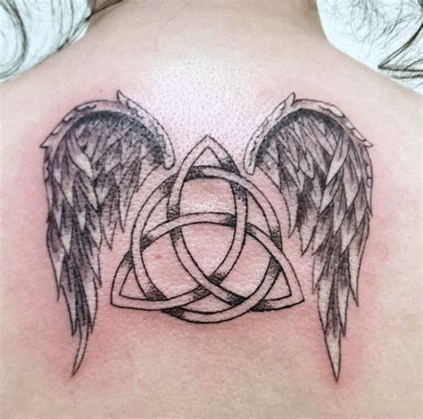 30 Amazing Triquetra Tattoos With Meanings Ideas And Celebrities