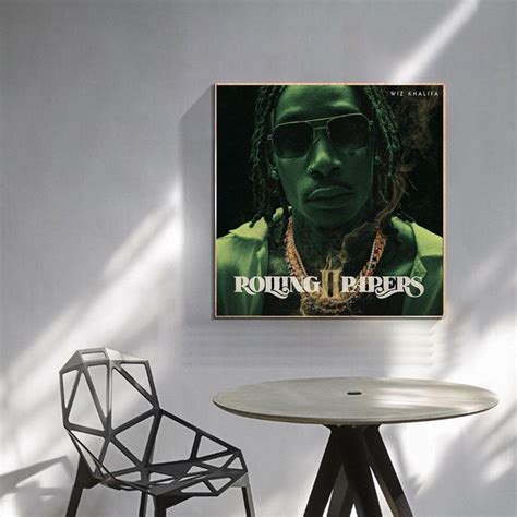 Wiz Khalifa Rolling Papers Album Cover Music Album Cover – Poster ...
