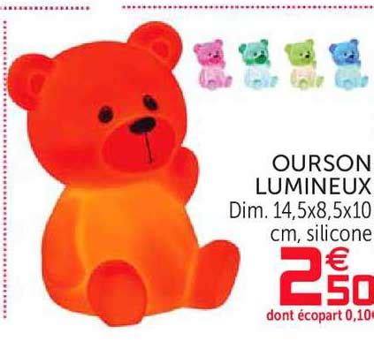 Promo Ourson Lumineux Chez Gifi Icatalogue Fr