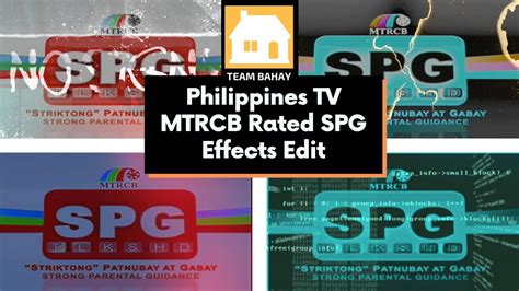 Philippines Tv Mtrcb Rated Spg Gma Abs Cbn Special Effects Edit Youtube