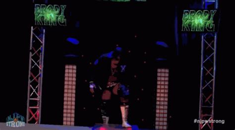 Brody King Entrance GIF - Brody King Entrance Njpw - Discover & Share GIFs