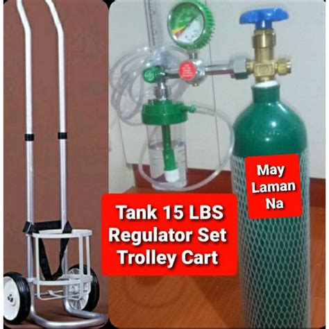 Oxygen Tank 15lbs Regulator W Free Cannula Order Now Ship Tomorrow