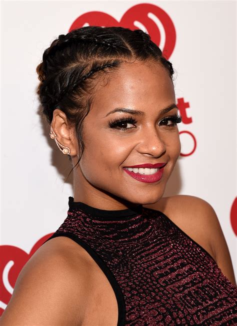 Christina Milian Curly Hair Styles Mixed Hair Natural Hair Styles