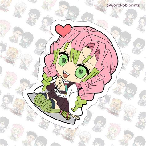 Demon Slayer Kimetsu No Yaiba Hashira Pillars Chibi Waterproof