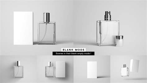 Perfume Bottle Package Mockup PSD :: Behance