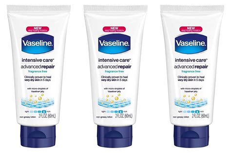 Amazon Vaseline Intensive Care Advanced Repair Fragrance Free