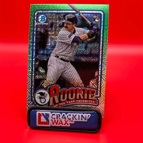 Austin Wells Bowman Mega Box Mojo Refractor Roy Favorites New York