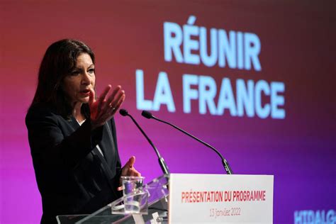 Présidentielle Anne Hidalgo en candidate de la justice