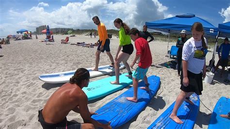 Surf Lessons Cocoa Beach Youtube