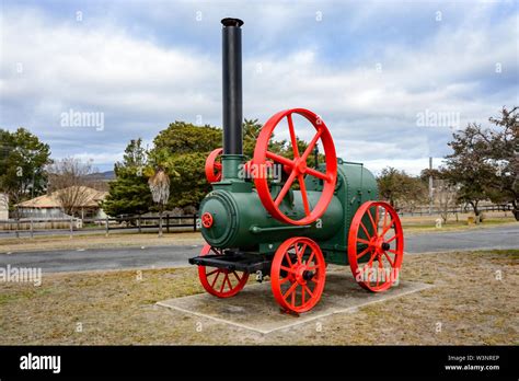 Ruston Hornsby Portable Steam Engine On Display At Tenterfield Nsw