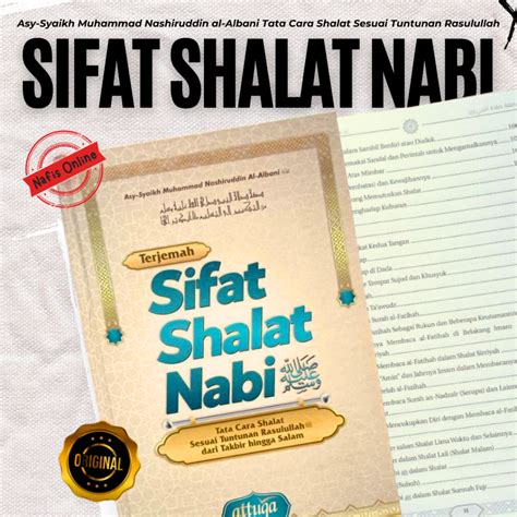 Jual Sifat Shalat Nabi Buku Terjemah Syaikh Muhammad Nashiruddin Al