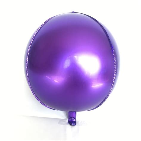 18 Purple Orb Metallic Balloon Etsy Uk Metallic Balloons Balloons