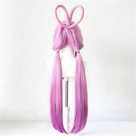 Fu Xuan Pink Purple Wig For Mens And Womens Childrens Cosplay
