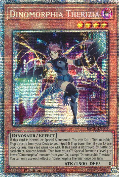 Dinomorphia Therizia Battle Of Chaos Yu Gi Oh Cardtrader